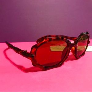 New Janie and Jack Sunglasses 4+yrs, Block 100%UVB &100%UVA, Bamboo design